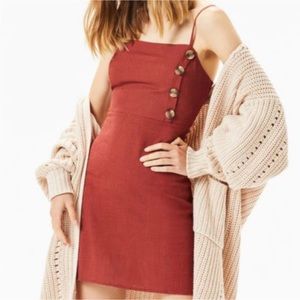 PacSun Kendall & Kylie Button linen sundress